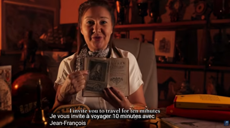 Sylvie Requemora Summarizes the Adventures of Jean-François Regnard in the First Episode of a New Video Series